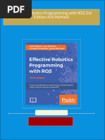 Effective Robotics Programming with ROS 3rd Edition Anil Mahtani download pdf