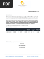 Carta Cotizacion