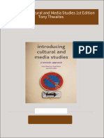 Full Download Introducing Cultural and Media Studies 1st Edition Tony Thwaites PDF DOCX