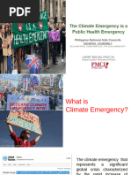 Climate Emergency is a Health Emergency