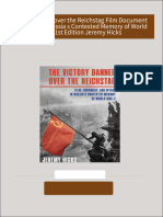 Victory Banner over the Reichstag Film Document and Ritual in Russia s Contested Memory of World War II 1st Edition Jeremy Hicks all chapter instant download