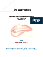 Libro Seduccion Femenina - Autor Jonathan Padilla