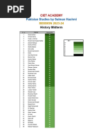 History Midterm Mock Results