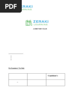 Chemistry Form 3 - Zeraki Achievers 2.0 - - Marking Scheme