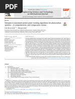 Hotspots in Maximum Power Point Tracking Algorithms for Photovoltaic Systems – a Comprehensive and Comparative Review