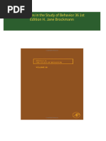 Download full Advances in the Study of Behavior 36 1st Edition H. Jane Brockmann ebook all chapters