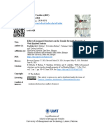 Effect of Jacquard Structures on the Tensile Strength Property of  Weft Knitted Fabrics