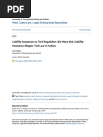 Liability Insurance as Tort Regulation_ Six Ways that Liability I_124250