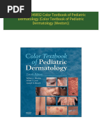 Download Full 978-0323049092 Color Textbook of Pediatric Dermatology (Color Textbook of Pediatric Dermatology (Weston)) PDF All Chapters