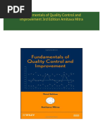 Download full Fundamentals of Quality Control and Improvement 3rd Edition Amitava Mitra ebook all chapters