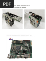 Piezas de la máquina ATM del dispensador NCR S2