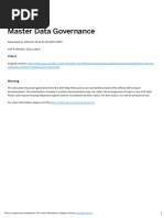 Configuring the SOA Manager for Master Data Governance for BP