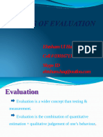 Evalution Management