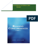 [FREE PDF sample] Reading Concordances 1st Edition John Sinclair ebooks