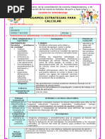 1º u8 s1 Sesion d2 Mat Usamos Estrategias Para Calcular