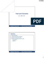 fault level Calculation