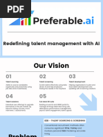 Preferable.ai Product outline