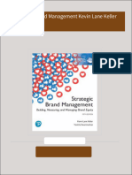 Get Strategic Brand Management Kevin Lane Keller free all chapters