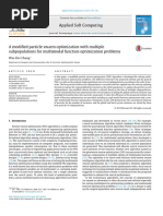 2015 Elsevier a Modified Particle Swarm Optimization With Multiple Subpopulations for Multimodal Function Optimization Problems