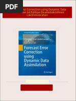 Full download Forecast Error Correction using Dynamic Data Assimilation 1st Edition Sivaramakrishnan Lakshmivarahan pdf docx