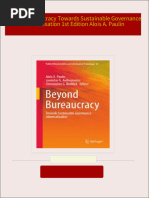 Beyond Bureaucracy Towards Sustainable Governance Informatisation 1st Edition Alois A. Paulin 2024 Scribd Download