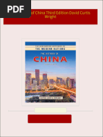 The history of China Third Edition David Curtis Wright 2024 Scribd Download