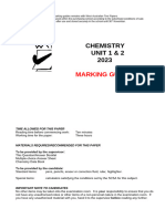 2023 Chemistry Units 12 Marking Guide (1)