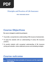 Principles and Practices of Life Insurance 2 Credit 2024