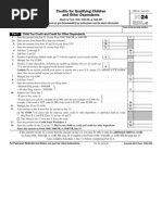 2024 Schedule 8812 (Form 1040)