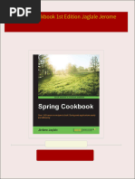 Complete Download Spring Cookbook 1st Edition Jaglale Jerome PDF All Chapters