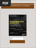 Instant Access to Entrepreneurial Marketing How to Develop Customer Demand 3rd Edition Edwin Jacob Nijssen ebook Full Chapters