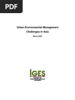 Urban Environmental Management in Asia 2005