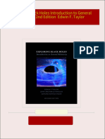 PDF Exploring Black Holes Introduction to General Relativity 2nd Edition  Edwin F. Taylor download