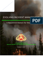 Evolving Incident Management