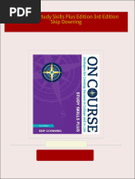 On Course Study Skills Plus Edition 3rd Edition  Skip Downing 2024 scribd download