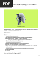 clearias.com-Artificial Intelligence AI Everything you need to know
