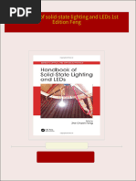 Full download Handbook of solid-state lighting and LEDs 1st Edition Feng pdf docx