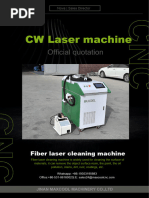 PI MC-1000 Pluse laser cleaning machine