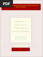 Design and analysis of time series experiments 1st Edition Bartos download pdf