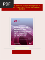 Download Full Computational Methods for Risk Management in Economics and Finance 3rd Edition Marina Resta (Editor) PDF All Chapters