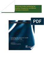 [Ebooks PDF] download Civil Society Activism Under Authoritarian Rule A Comparative Perspective 1st Edition Francesco Cavatorta full chapters