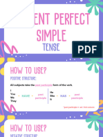 Present Perfect Simple Tense