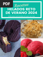 Helados Saludables Reto Verano 2024