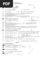 Pre Board 1st Year