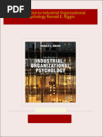 Download Full Introduction to Industrial Organizational Psychology Ronald E. Riggio PDF All Chapters