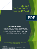 EIE 322 uniform plane wave note