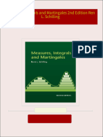 Download Complete Measures Integrals and Martingales 2nd Edition Ren L. Schilling PDF for All Chapters