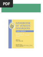 Complete Download Handbook of Venous Disorders Guidelines of the American Venous Forum Third Edition Peter Gloviczki PDF All Chapters