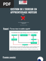 Gestion de l'erreur en apprentissage moteur_Mai 2024