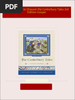 Get Oxford Guides to Chaucer the Canterbury Tales 3rd Edition Cooper free all chapters